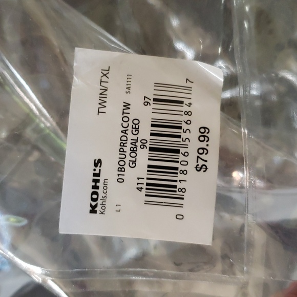 Reversible Gray Twin Comforter - Picture 6 of 6